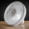 Ventilator stolni 2W s baterijom i svjetiljkom 6xSMD bijeli Vayox VA0337W