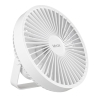 Ventilator stolni 2W s baterijom i svjetiljkom 6xSMD bijeli Vayox VA0337W