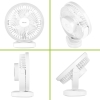 Ventilator stolni 3W s baterijom i svjetiljkom 48xSMD bijeli Vayox VA0338W