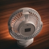 Ventilator stolni 3W s baterijom i svjetiljkom 48xSMD bijeli Vayox VA0338W