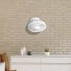 Ventilator stolni 3W s baterijom i svjetiljkom 48xSMD bijeli Vayox VA0338W