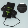 Power bank 10000 mAh USB-C ulaz izlaz 2xUSB-A + USB-C 5V 2.1A crni VAYOX VA0340