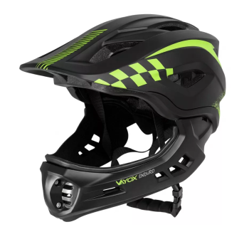 Kaciga biciklistička M crna Enduro VAYOX  VA0421BM