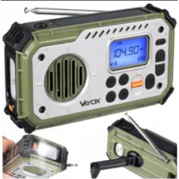 Prijenosni digitalni radio sa powerbank i bluetoothom VA0440