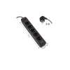 Prenosiva utičnica 5xSchuko sa prekidačem 10A, 2xUSB-A, 1xUSB-C, crna, kabel 3m VA0466B-3 Prenosiva utičnica 5xSchuko sa prekidačem 10A, 2xUSB-A, 1xUSB-C, crna, kabel 3m VA0466B-3