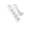 Prenosiva utičnica 3xSchuko sa prekidačem 10A, 2xUSB-A, 1xUSB-C, bijela, kabel 1,5m VA0467W-1,5 Prenosiva utičnica 3xSchuko sa prekidačem 10A, 2xUSB-A, 1xUSB-C, bijela, kabel 1,5m VA0467W-1,5
