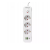 Prenosiva utičnica 3xSchuko sa prekidačem 10A, 2xUSB-A, 1xUSB-C, bijela, kabel 1,5m VA0467W-1,5 Prenosiva utičnica 3xSchuko sa prekidačem 10A, 2xUSB-A, 1xUSB-C, bijela, kabel 1,5m VA0467W-1,5