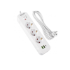 Prenosiva utičnica 3xSchuko sa prekidačem 10A, 2xUSB-A, 1xUSB-C, bijela, kabel 3m VA0467W-3 Prenosiva utičnica 3xSchuko sa prekidačem 10A, 2xUSB-A, 1xUSB-C, bijela, kabel 3m VA0467W-3