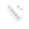 Prenosiva utičnica 3xSchuko sa prekidačem 10A, 2xUSB-A, 1xUSB-C, bijela, kabel 3m VA0467W-3 Prenosiva utičnica 3xSchuko sa prekidačem 10A, 2xUSB-A, 1xUSB-C, bijela, kabel 3m VA0467W-3