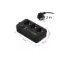 Prenosiva utičnica 3xSchuko sa prekidačem 10A, 3xUSB-A, 3xUSB-C, crna, kabel 2m VA0468B-2 Prenosiva utičnica 3xSchuko sa prekidačem 10A, 3xUSB-A, 3xUSB-C, crna, kabel 2m VA0468B-2