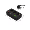 Prenosiva utičnica 3xSchuko sa prekidačem 10A, 3xUSB-A, 3xUSB-C, crna, kabel 5m VA0468B-5 Prenosiva utičnica 3xSchuko sa prekidačem 10A, 3xUSB-A, 3xUSB-C, crna, kabel 5m VA0468B-5