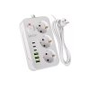 Prenosiva utičnica 3xSchuko sa prekidačem 10A, 3xUSB-A, 3xUSB-C, bijela, kabel 5m VA0468W-5 Prenosiva utičnica 3xSchuko sa prekidačem 10A, 3xUSB-A, 3xUSB-C, bijela, kabel 5m VA0468W-5
