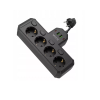Prenosiva utičnica 4xSchuko sa prekidačem 10A, 2xUSB-A, 2xUSB-C, crna, kabel 0,2m VA0470B Prenosiva utičnica 4xSchuko sa prekidačem 10A, 2xUSB-A, 2xUSB-C, crna, kabel 0,2m VA0470B