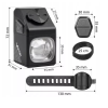 Svjetlo za bicikl prednje 3750 LED 1000lm 5000mAh s daljinskim upravljačem VAYOX VAF1000PRO Svjetlo za bicikl prednje 3750 LED 1000lm 5000mAh s daljinskim upravljačem VAYOX VAF1000PRO