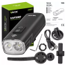 Svjetlo za bicikl prednje 2XP7 LED 1200lm 2500mAh punjivo VAYOX VAF1200 Svjetlo za bicikl prednje 2XP7 LED 1200lm 2500mAh punjivo VAYOX VAF1200