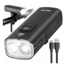 Svjetlo za bicikl prednje 2XP8 LED 2200lm 4500mAh punjivo VAYOX VAF2200 Svjetlo za bicikl prednje 2XP8 LED 2200lm 4500mAh punjivo VAYOX VAF2200