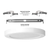 Panel LED 2u1 nadgradno/ugradni okrugli VIDEX DL6R 12W 3000K-4000K-65000K 220V bijelo Panel LED 2u1 nadgradno/ugradni okrugli VIDEX DL6R 12W 3000K-4000K-65000K 220V bijelo