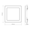 Panel LED 2u1 nadgradno/ugradni kvadratni VIDEX DL6S 12W 3000K-4000K-65000K 220V bijelo Panel LED 2u1 nadgradno/ugradni kvadratni VIDEX DL6S 12W 3000K-4000K-65000K 220V bijelo