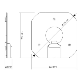 Modul LED uložak VIDEX VL-MLC-20C 20W 3000K-4000K-6500K 