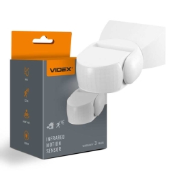 PIR senzor pokreta i svjetla 1200W IP65 bijela VIDEX VL-SPW15W