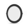 Panel LED ugradbeni okrugli VIDEX-DOWNLIGHT-LED-DLBR-124-Crno-12W-NW Panel LED ugradbeni okrugli VIDEX-DOWNLIGHT-LED-DLBR-124-Crno-12W-NW