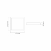 Panel LED nadgradni kvadratni VIDEX-DOWNLIGHT-LED-DLSS-12W-NW Panel LED nadgradni kvadratni VIDEX-DOWNLIGHT-LED-DLSS-12W-NW
