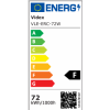 Stropna dekorativna svjetiljka VIDEX-LED-EDGE-RC-72W-bijelo Stropna dekorativna svjetiljka VIDEX-LED-EDGE-RC-72W-bijelo