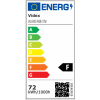 Stropna dekorativna svjetiljka RGB sa daljinskim VIDEX-LED-EDGE-RC-RGB-72W-bijelo Stropna dekorativna svjetiljka RGB sa daljinskim VIDEX-LED-EDGE-RC-RGB-72W-bijelo