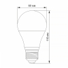 Žarulja LED 11,8W 4100K 2010lm E27 A60h IP20 VIDEX VL-A60h-11274 Žarulja LED 11,8W 4100K 2010lm E27 A60h IP20 VIDEX VL-A60h-11274