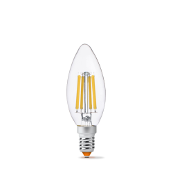 Žarulja LED 6W 4100K 880lm E14 C37F IP20 filament VIDEX VL-C37F-06144