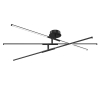 Stropna dekorativna svjetiljka 40W 3CCT 4100lm crna VIDEX VL-CLD013-40CB Stropna dekorativna svjetiljka 40W 3CCT 4100lm crna VIDEX VL-CLD013-40CB