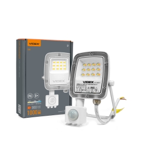 Reflektor LED 10W 3CCT 1000lm IP65 sa senzorom bijela VIDEX VL-F5-010CW-S