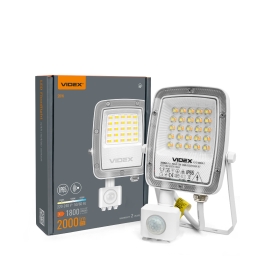 Reflektor LED 20W 3CCT 2000lm IP65 sa senzorom bijela VIDEX VL-F5-020CW-S