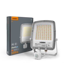 Reflektor LED 50W 3CCT 5000lm IP65 sa senzorom bijela VIDEX VL-F5-050CW-S