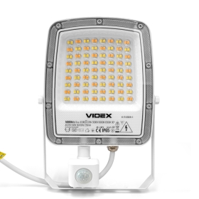 Reflektor LED 50W 3CCT 5000lm IP65 sa senzorom bijela VIDEX VL-F5-050CW-S