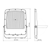 Reflektor LED 150W 3CCT 15000lm IP65 bijela VIDEX VL-F5-150CW