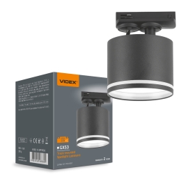 Kučište VIDEX za GX53 žarulju crna VL-SPF35C-B