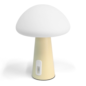 Stolna LED svjetiljka 4W 3CCT 210lm RGB punjiva Mushroom VIDEX VL-TF25BG