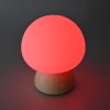 Stolna LED svjetiljka 4W 3CCT 210lm RGB punjiva Mushroom VIDEX VL-TF26BG