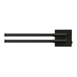 Stropna/zidna dekorativna svjetiljka 10W 3CCT 1000lm crna VIDEX VL-WL042-10CB