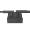 Stropna/zidna dekorativna svjetiljka 10W 3CCT 1000lm crna VIDEX VL-WL042-10CB