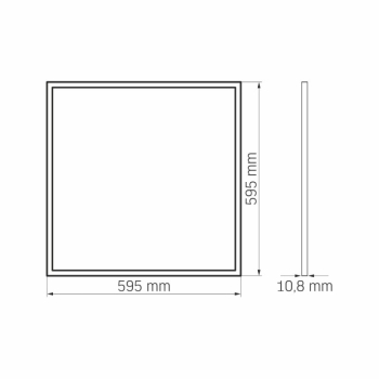 Panel LED VIDEX-PANEL-LED-40W-P404W-NW 