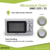 Mikrovalna pećnica BROCK MWO 2001 SS 20L, 700W