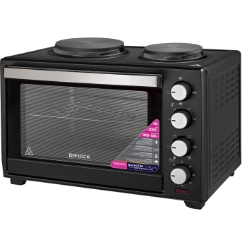 Pećnica s pločama za kuhanje BROCK TO 4802 BK 48L 2000W
