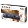 Električna ploča za kuhanje s dva prstena BROCK EP 2000 BK, 2500W
