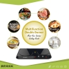 Infracrveni štednjak s dva prstena BROCK HPI 3002 BK 1200W + 800W