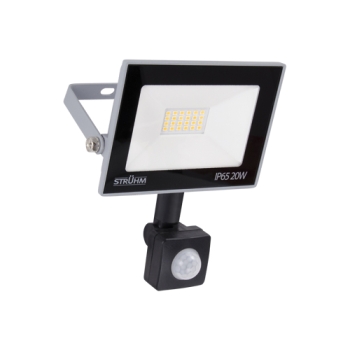 Reflektor LED 20W 4000K IP65 sa PIR senzorom sivi 03605
