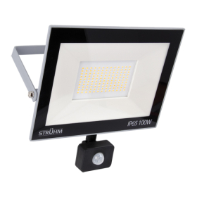 Reflektor LED 100W 4000K IP65 sa PIR senzorom sivi 03608