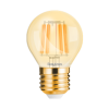 Žarulja LED 4W 2200K 360lm E27 G45 IP20 amber filament kuglica BRAYTRON BB37-00420