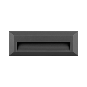 Zidna svjetiljka 3W 3/1 180lm IP65 antracit VEKTA BRAYTRON BG38-01982